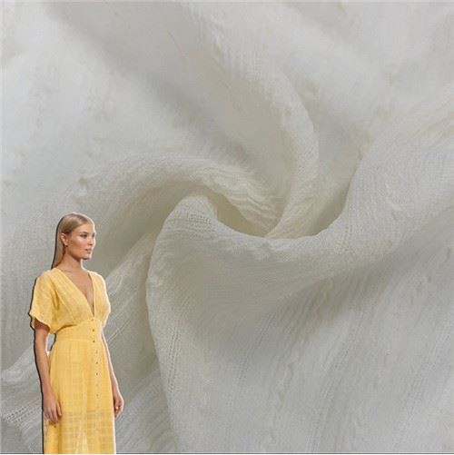 Pure Silk Crinkle Stripe Kangas