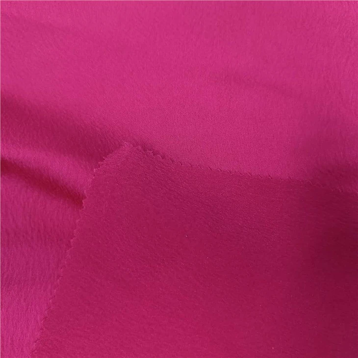 Stretch Crepe Satin Fabric 95%S 5%SP Fabric